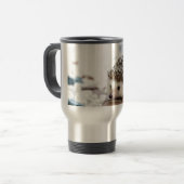 Mug De Voyage Hérisson mignon de bébé (Devant gauche)