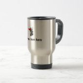 Mug De Voyage Héros de double basse (Devant droit)