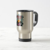 Mug De Voyage Heure d'été (Devant droit)