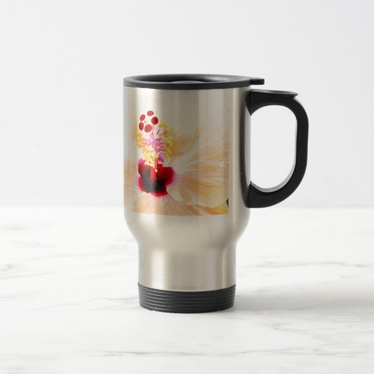 Mug De Voyage Hibiscus rose (Droit)