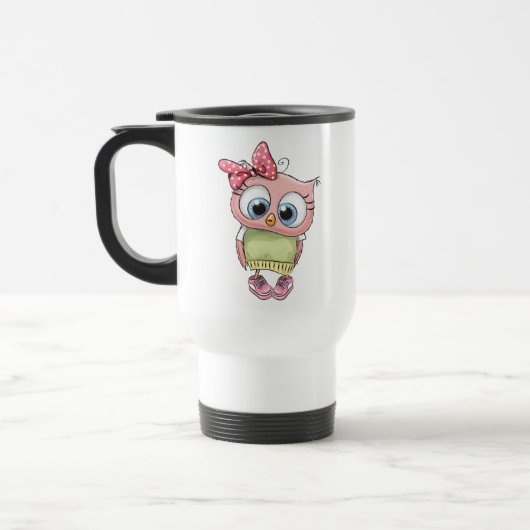 Mug De Voyage Hibou (Gauche)