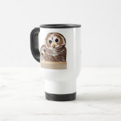 Mug De Voyage Hiboux de grange (Devant gauche)