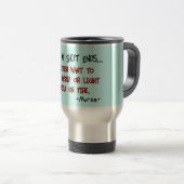 Mug De Voyage Hilarious Nurse Sayes (Devant droit)