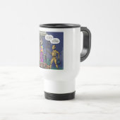 Mug De Voyage Hippie Crash Test Drôle (Devant droit)