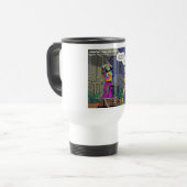 Mug De Voyage Hippie Crash Test Drôle (Devant gauche)
