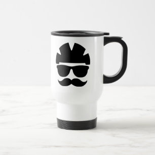Mug De Voyage Hippie de bicyclette