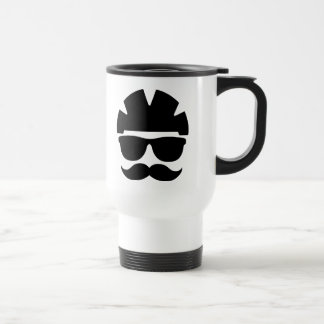 Mug De Voyage Hippie de bicyclette