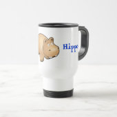 Mug De Voyage Hippo (Devant droit)