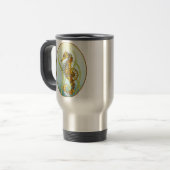 Mug De Voyage Hippocampe de Steampunk (Devant gauche)
