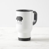 Mug De Voyage Hippopotame (Devant droit)