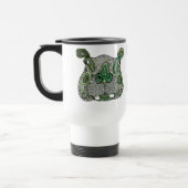 Mug De Voyage Hippopotame féroce (Gauche)