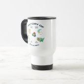 Mug De Voyage Histoire de boule de Bocce (Devant gauche)