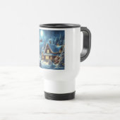 Mug De Voyage Hiver/Père Noël/Noël/Neige (Devant droit)
