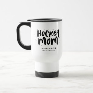 Mug De Voyage Hockey maman tendance noir type personnalisé
