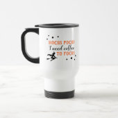 Mug De Voyage Hocus Pocus Café Pour Se Concentrer Orange Hallowe (Gauche)