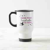 Mug De Voyage Hocus Pocus Café Pour Se Concentrer Violet Hallowe (Gauche)