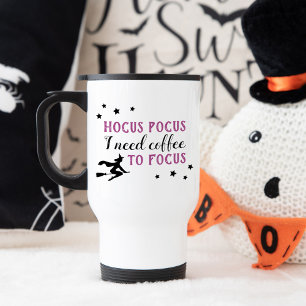 Mug De Voyage Hocus Pocus Café Pour Se Concentrer Violet Hallowe
