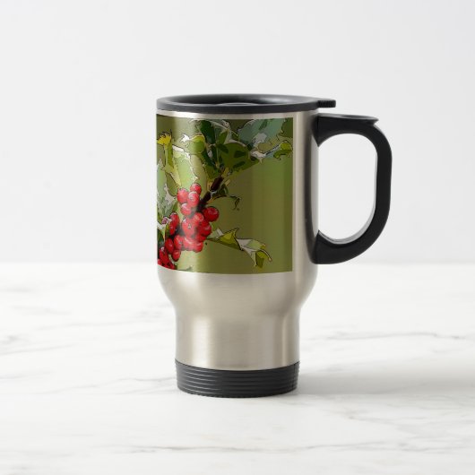 Mug De Voyage HollyBerries 006 (Droit)