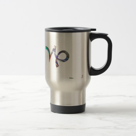 Mug De Voyage hologramme Capricorne (Droit)