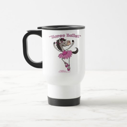 Mug De Voyage Holsteiner Horse Ballet (Gauche)
