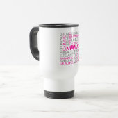 Mug De Voyage Hommage de maman de jour de mères (Devant gauche)
