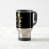 Mug De Voyage Homme de construction DIY (Devant droit)