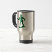 Mug De Voyage Homme de l'armée verte (Devant gauche)