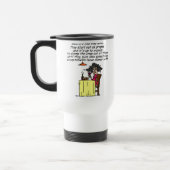 Mug De Voyage Hommes et FIne Humour de vin (Gauche)