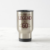 Mug De Voyage Homme's Funny 60e Anniversaire (Centre)