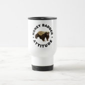 Mug De Voyage Honey badger a Attitude (Centre)