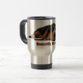 Mug De Voyage Honnêtement, le chat l'a fait (Devant gauche)