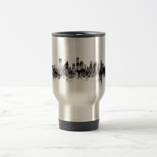 Mug De Voyage Horizon de Houston le Texas (Centre)