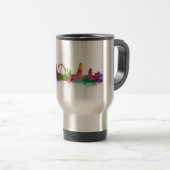 Mug De Voyage Horizon de Londres Angleterre (Devant droit)