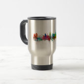 Mug De Voyage Horizon de Newcastle Angleterre (Devant gauche)