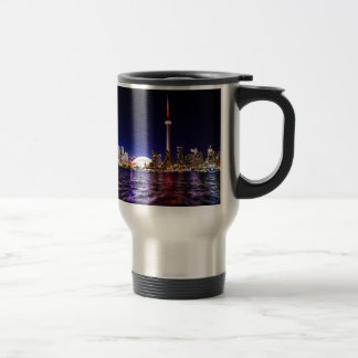 Mug De Voyage Horizon de Toronto la nuit
