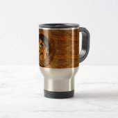 Mug De Voyage horloge en bois (Devant droit)