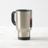 Mug De Voyage HORSE coeur Valentine (Devant gauche)
