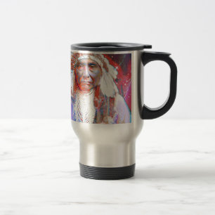 Mug De Voyage Horse fou amérindien