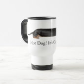 Mug De Voyage Hot Dog ! C'est l'heure du café (Devant gauche)