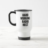 Mug De Voyage Hôte radio à travail dur (Gauche)