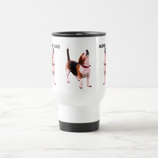 Mug De Voyage Hound Dawg Beagle Funny Chien (Centre)