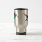 Mug De Voyage Hovering Jacobin Hummingbird - transparent. (Centre)