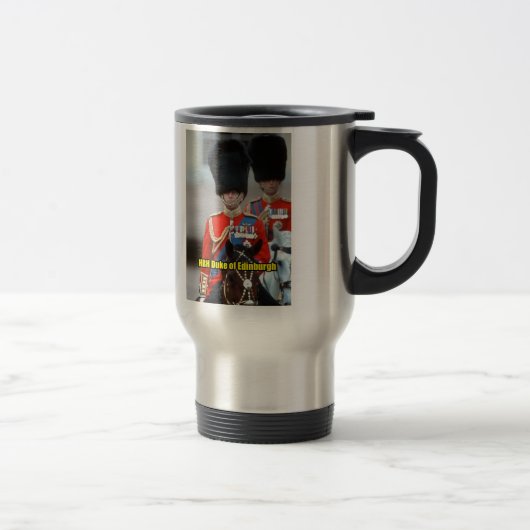 Mug De Voyage HRH Duke d'Édimbourg (Droit)
