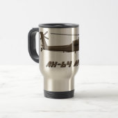 Mug De Voyage Hughes AH-64 Apache (Devant gauche)