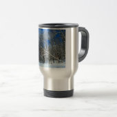 Mug De Voyage Huile de Blizzard Trees (Devant droit)