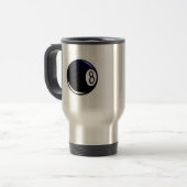 Mug De Voyage Huit Balles Isolées (Devant gauche)