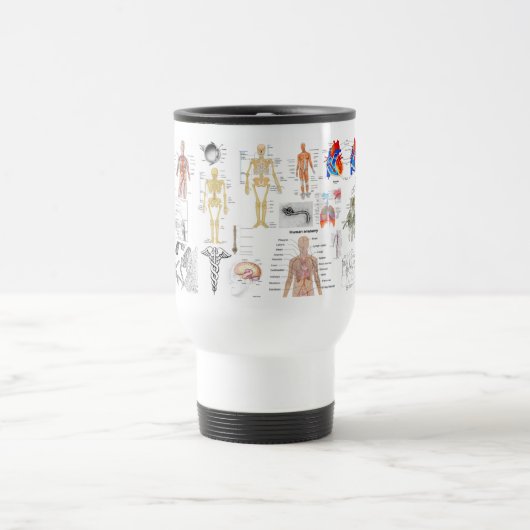 Mug De Voyage Human Anatomy Charts (Centre)