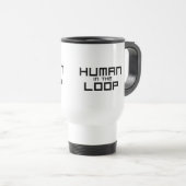 Mug De Voyage Human in the Loop Minimalist  (Devant droit)