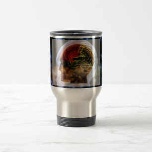 Mug De Voyage HUMANOÏDE : Esprit intelligent de biologie de la