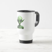 Mug De Voyage humanoïde vert (Devant droit)